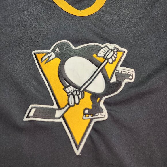 Vintage 80s Maska CCM Pittsburgh Penguins NHL Hockey Jersey (M) - Picture 4 of 9
